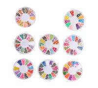 Beaupretty Lot De 12 Patchs De Nail Art À Motifs De Fruits En Pâte Polymère Et Silicone Pour Décoration De Téléphone Portable