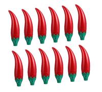 Beaupretty Lot De 12 Tubes De Rouge À Lèvres En Forme De Piment Contenant Portable Pour Gloss À Lèvres De Voyage