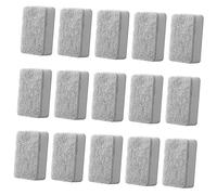 Beaupretty Lot de 15 Éponges à Vaisselle Cuisine, Éponges à Récurer Grises Bicolores, Mousse Épaisse Absorbante, Double Face, Multi-usages pour Casseroles et Surfaces Ménagères