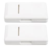 Beaupretty Lot De 2 Anches De Rangement Pour Hautbois Étuis En Plastique Abs Blanc Pour Saxophone Alto