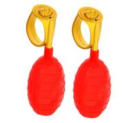 Beaupretty Lot de 2 Anneaux à Jet d'eau Ajustables pour Farces et Attrapes, Accessoires Humoristiques du Poisson D'avril, Jouets Amusants pour Fêtes et Divertissement Enfantin