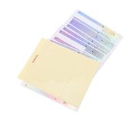 Beaupretty Lot de 2 Autocollants Clavier de Piano Colorés pour Débutants Notes et Symboles Lisibles Compatibles Pianos 54 61 et 88 Touches Matériau Solide sans Trace Apprentissage