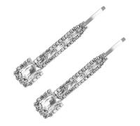 Beaupretty Lot De 2 Barrettes À Cheveux En Bijoux Pour Cheveux Barrettes En Décoration Pour Cheveux Mariage