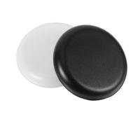 Beaupretty Lot de 2 Boîtes de Rangement pour Prothèses Dentaires Rabat Magnétique, Miroir Intégré, Étui Portable Noir et Blanc pour Appareils Orthodontiques et Aligneurs Invisibles, Étui