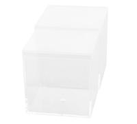 Beaupretty Lot de 2 Boîtes Transparentes en Acrylique pour Cube de Puzzle, Vitrine Carrée de Bureau Petite Taille, Présentoir de Collection Solide et Protection Antipoussière, pour