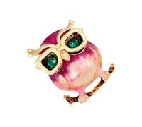 Beaupretty Lot de 2 Broches Hibou en pour Vêtements et Robes Accessoire de Mode Élégant pour Femmes et Broche Décorative à Épingle et Célébrations