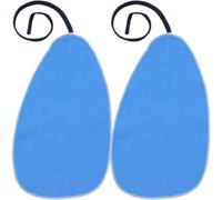 Beaupretty Lot de 2 Chiffons de Nettoyage pour Instruments à Vent Chiffon Microfibre Bleu pour Clarinette Flûte et Saxophone Accessoire D’Entretien Intérieur Kit D’Essuyage Pratique