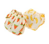 Beaupretty Lot de 2 Couches Réutilisables Imperméables pour Petits Animaux M, Pantalons Absorbants Ajustables pour Écureuils et Cobayes, Protection Anti-fuites pour Sorties et Voyages
