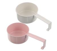 Beaupretty Lot de 2 Cuillères à Détergent en Fer Robuste Doseuses pour Lessive Poudre et Liquide Poignée Ergonomique Usage Buanderie Cuisine Rangement Facile Suspendu Dosage Précis