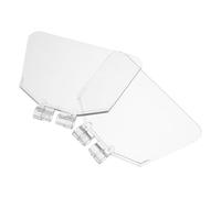Beaupretty Lot de 2 Gardes Oculaires en Plastique Résistants pour Meuleuse de Banc, Protection Polyvalente Transparente pour Ponçage sur Établi à Domicile