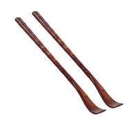 Beaupretty Lot de 2 Grattoirs en Bois Rouge Forme Carrée, Outil Pratique pour Gratter le Dos, Gratte-dos Confortable, Masseur de Dos Manuel pour Soulagement des Démangeaisons et Détente Corporelle