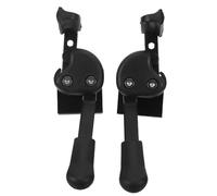 Beaupretty Lot de 2 Leviers de Frein à Main pour Fauteuil Roulant en Alliage D'aluminium Noir, Mécanisme de Freinage Mécanique, Accessoires de Remplacement Compatibles pour Contrôle Sécurisé