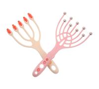 Beaupretty Lot de 2 Outils de Massage du Cuir Chevelu en Pp avec Griffes Réalistes, Design Unique pour Massage Profond et Relaxation Bureau ou Usage Quotidien