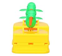 Beaupretty Lot de 2 Porte-cure-dents à Pression D’oiseau, Distributeur Automatique Compact pour Maison et Restaurant, Plastique Solide Vert et Jaune, Rangement Hygiénique pour Table, Voyage