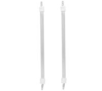 Beaupretty Lot de 2 Tubes Chauffants en Quartz 23 CM pour Remplacement Chauffage Électrique Ampoules Halogènes Haute Température pour Terrasse et Radiateurs