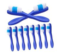 Beaupretty Lot De 20 Brosses À Dents Anti-Automutilation Pour Adultes Idéales Pour Les Établissements Pénitentiaires Et Correctionnels Pour Le Brossage Et Le Nettoyage Des Doigts Poils