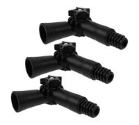 Beaupretty Lot de 3 Adaptateurs D’angle Pivotants Filetés pour Rallonge de Manche de Balai, Raccords Rotatifs Universels en Matériau Robuste, Fixation à Vis Américaine, Accessoires