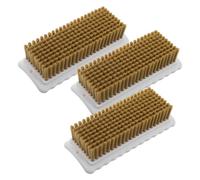 Beaupretty Lot de 3 Brosses à Poils Souples pour Vêtements - Brosse de Nettoyage Douce pour Doudoune, Chemises et Textiles Délicats - Brosse Détachante Ménagère Polyvalente pour