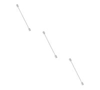 Beaupretty Lot De 3 Épingles À Cravate Pour Homme Pinces À Cravate Baleines De Col Support De Col De Chemise Broche De Col Broche De Col De Chemise Épingle De Col De Chemise