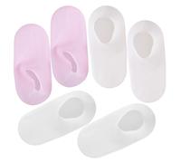 Beaupretty Lot De 3 Paires De Membranes Hydratantes Pour Pieds Secs Et Crevassés Adoucissantes Pour Pieds Secs Et Crevassés Chaussettes De Soin Protège-Pieds En Silicone