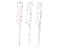 Beaupretty Lot De 3 Peignes Démêlants En Plastique Avec Queue Pointue Pour Cheveux Pour Séparer Coiffer Coiffer Frange Sectionner Mettre En Valeur Les Abdominaux