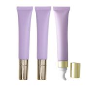 Beaupretty Lot de 3 tubes vides en plastique souple rechargeables pour crème contour des yeux, à lèvres, brillant 20 ml