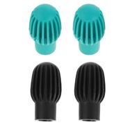 Beaupretty Lot De 4 Housses Silencieuses Pour Baguettes De Batterie Manchons En Silicone Pour Baguettes Embouts D'Entraînement Manchons Pour Têtes De Batterie Embouts