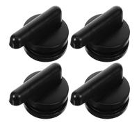 Beaupretty Lot de 4 Serrures Indicatrices pour Porte de Toilettes Publiques, Verrou de Salle de Bain sans Clé en Nylon, Poignée de Porte D’intimité Indicateur Occupé/, pour Sanitaires