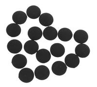 Beaupretty Lot de 40 Boutons-pression Ronds 19 Mm Noirs Recouverts de Tissu pour Casquettes de Baseball, Kit de Remplacement Pratique pour Chapeaux, Vêtements et Accessoires de