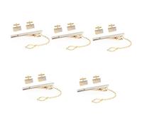 Beaupretty Lot De 5 Pinces À Cravate En Alliage Doré Pour Homme Boutons De Manchette Pinces À Cravate Clés Boutons De Manchette Pinces À Cravate Pinces À Cravate Boutons De Manchette