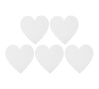 Beaupretty Lot de 5 Planches à Dessin en Coton de Cœur 15x15 Cm, Panneaux à Peindre Épais pour Peinture Acrylique et Huile, Carton Entoilé Artistique, Dessin Intérieur et Extérieur