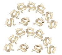 Beaupretty Lot De 50 Breloques À Dragon Tendance Ornements De Manucure En Strass Pour Femmes