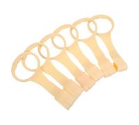 Beaupretty Lot de 6 Poignées de Traction Bébé 6 Pcs, Anneaux D’apprentissage pour Parc et Lit Bébé, Jouets Suspendus Sécurisés en Plastique Doux, Couleurs Stimulantes pour Éveil Sensoriel