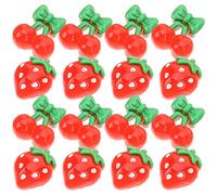 Beaupretty Lot De 60 Breloques Pour En Forme De Fruits - Décorations Pour En Résine En Forme De Tranches De Cerises Artisanat Exquis Pour Le Nail Art