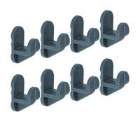 Beaupretty Lot de 8 Crochets de Fixation pour Étagère de Congélateur et Réfrigérateur, Clips Robustes et Solide, Compatibles Clayette Frigo, Solution Pratique D’organisation pour Frigo