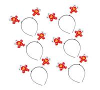 Beaupretty Lot De 8 Serrage-têtes Homard Décoratifs, Taille Unique, Léger Et Résistant, Accessoires Photo Pour Fête, Cosplay Marine, Bandeaux Accessoires De Coiffure Amusants