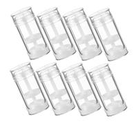 Beaupretty Lot de 8 Tubes Rechargeables 30 Ml en Plastique, Récipient Vide sans Odeur pour Soin Lèvres et Parfum Solide, Usage Mobile