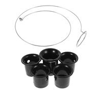 Beaupretty Loupe de Réparation de Montres à Clip Métal 6 Pièces avec Grossissements 3X, 5X, 10x, 15x, 20x, Lentilles en Verre Transparentes pour Horlogers et Bijoutiers Professionnels, Outil