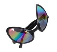 Beaupretty Lunettes Amusantes Extraterrestres Forme Yeux Uniques en Plastique Abs Confortables et Polyvalentes pour Adultes pour Fêtes Costumées et Halloween