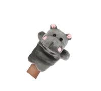 Beaupretty Main Hippo Peluche pour Garçon Fille Accessoire Interactif de Jeu et Conte Poupée Éducative Sécurité et Confort Cadeau pour Garçon Fille Animation Parent