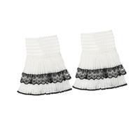Beaupretty Manchettes En Dentelle Superposée Amovibles En Filets, Accessoires Fausses Menottes Élégantes Pour Femmes, Manches Garnies Floral, Pour Soirée, Costume Ou Mariage