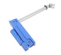 Beaupretty Manette de de Manuelle pour Lit de Soins Infirmiers Poignée Crantée Remplaçable Abs Bleu Accessoire Ajustable pour Lit Patient Fonctionnement Silencieux et Durable