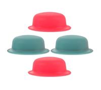 Beaupretty Maniques Isolantes en Silicone pour Poignées de Couvercle de Casserole, Lot de 4 Pièces, Antidérapantes et Résistantes la Chaleur, Adaptées aux Couvercles de Poêles et Cocottes