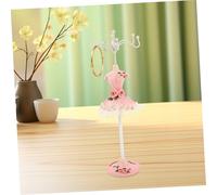 Beaupretty Mannequin Jewelry Stand Stylish Organizer For Earrings Necklaces Rings Display Rack For Home And Shop