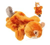 Beaupretty Marionnette Main Peluche Écureuil Éducatif pour Garçon Fille Conte Interactif et Jeu Imagination