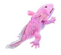 Beaupretty Marionnettes à Main Animaux Axolotl Peluche avec Bouche Mobile pour Garçon Fille Tout-Petits Jouets De Narration Théâtre