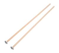 Beaupretty Marteau Professionnel En Aluminium Maillet Marteau Accessoires D'instruments Bâtons De Bois à Percussion Baguettes De Percussion Poignée En Bois Éthéré Kaki Métal