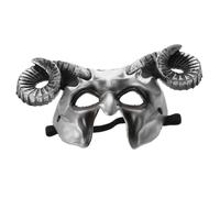 Beaupretty Masque de Cosplay Ox Horn Masque Halloween Ajustable Unisexe Accessoire Costume Fête Déguisement Carnaval