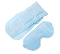 Beaupretty Masque De Sommeil Enveloppant Le Cou Masque Pour Les Yeux En Velours Gel Pour Femmes Relaxant Voyage Maison