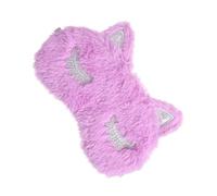 Beaupretty Masque de Sommeil Peluche Violette Licorne Bandeau et Confortable pour Sommeil Apaisant pour Voyages Travail et Siestes